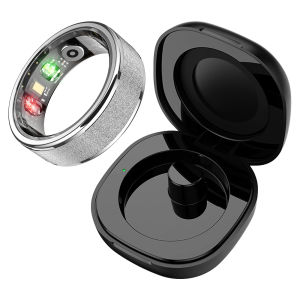 COLMI R10 Smart Ring with Charging Case for Men Women Health and Sleep Monitor 5ATM Waterproof Multi-sport Mode