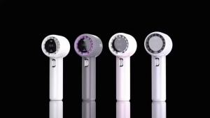 【Hot sales】MG F21 Handheld Fan Portable Turbo Fan High Speed Kipas Mini Fan Cooler 199 Level Adjustment LED Display  6000mAh Gift