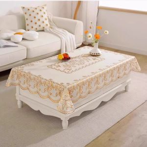 Waterproof Heat Resistant Dustproof Plastic No-wash Tablecloth