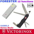 มีดVictorinox รุ่นForester 12Functions Liner Lock 111mm.ของแท้ ผลิตสวิสเซอร์แลนด์. 