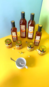 Mật ong nguyên chất Hoa nhãn Quang Đào Bee 130gm - Mật ong tự nhiên
