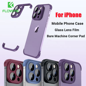 FLOVEME Lens Protector Film Corner Pad For iPhone 15 14 13 12 Pro Max 15 14 Plus Anti-fall TPU Lens Protector Cornor For iphone 15 14 13 12