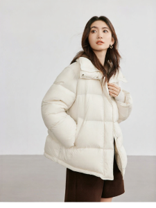 HOPESHOW | Casual Slim Fitting Womens Down Jacket
