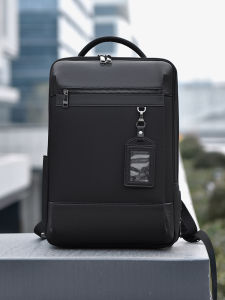 ZUODANBAOLUO | Fashionable Travel Business Leather Backpack Large Capacity