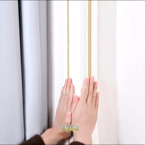 Concave-convex Corner Top Angle Line Self Adhesive Wall Edging Strip Crown Molding Trim 230cmX14cm