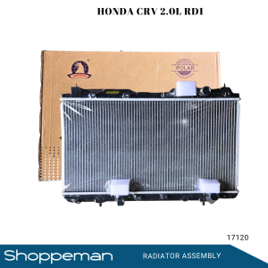 17120 HONDA CRV 2.0L RD1 RADIATOR ASEMBLY M/T 350x668x16mm PA16 1ROW 19010-P3F-014
