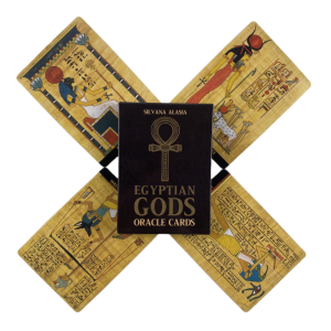 Tarot Cards EGYPTIAN GODS ORACLE CARDS English Version For Female Girls Board Game Oracle Cards Party English Playing Cards