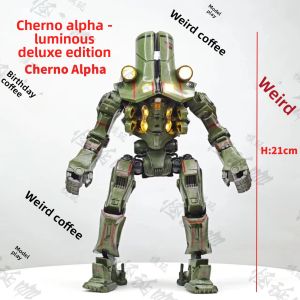 NECA Pacific Rim Luminous Cherno Alpha Articulated Model Toy Robot Glow in the Dark Collectible Action Figure for Ages 6 plus