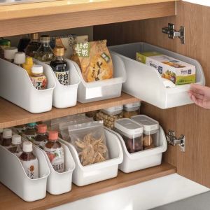 Classy Luxe Kitchen Cabinet Storage Box Household Refrigerator Drawer Multifunctional Snack Organizer Box Sundries Storage Box