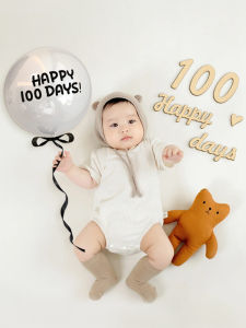Baby Boys 100-Day Balloon Photo Prop Background Cloth Dragon Newborn Baby Girls Full Moon Home Decoration 100