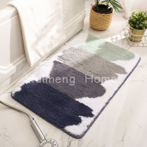 Flocking Floor Mat   Bedroom Living Room Carpet Sofa Area Rug Home Decor Bathroom Rug Machine Washable Bathroom Floor Mat Extra Soft Absorbent Non-Slip Bath Rug