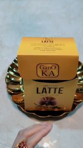 GanO KA Café LATTE กาแฟลาเต้ชั้นดี เข้ม หอม อร่อย ผสมเห็ดหลินจือสารสกัดจากถั่งเฉ้า โปรวันนี้ ซื้อ1แถม1จ่าย1กล่องรับ2กล่อง