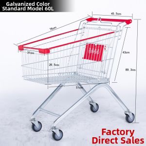 TONGGUMO | Metal Shopping Cart With Seat