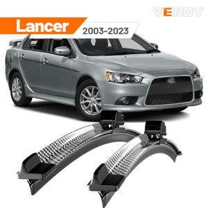 For Mitsubishi Lancer 7 8 9 2003-2023 2004 2007 2008 2016 2017 2018 2020 2pcs Front Windshield Wiper Blades Windscreen Wipers