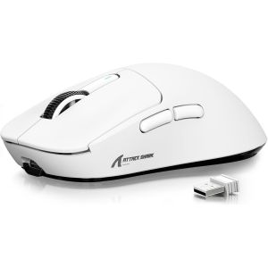 ATTACK SHARK | ATTACK SHARK X3 Wireless Gaming Mouse/mouse stickers PAW3395 26K DPI 200h Battery Life Gaming Accessories for PC/Laptop/Mac