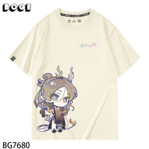 Arknights Anime Style Cotton T-Shirt