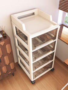 JIAJIESHI | Snack Storage Mobile Drawer-type Floor Shelf