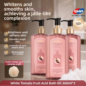SHUIMUHUACAO | Gentle Fruit Acid Exfoliation Brightening Cleansing Sun Protection Nourishing Long-lasting Fragrance Body Wash