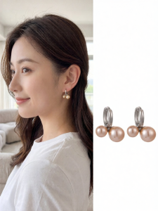 PINK EMPRESS | Unique Design Dangle Earrings
