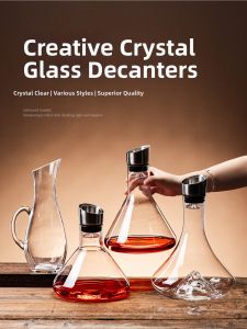 ZHUXI | Elegant Creative Decanter High End Crystal Glass