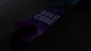 BOLDCUBE Stunt Scooter - Beginners Trick Scooter - Purple for Kids ages 6 Years Old and Above