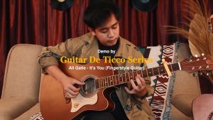 Gitar Berkualitas Tinggi untuk Pemula: De Tico Series DTS-01J-NS Tuner LC