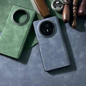 Luxury PU Leather Case for Honor Magic V3 Fold Soft Slim Magnet Hinge Shockproof Full-Body Protection Phone Casing Accessories for Huawei Magic V3