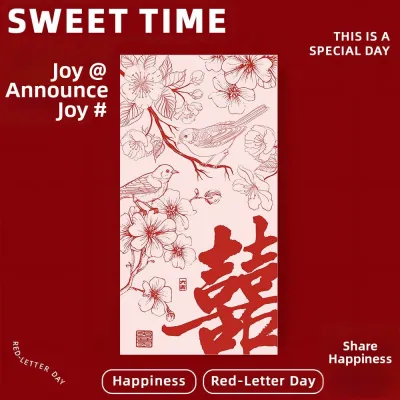 Wedding Special Small Red Packet Envelopes