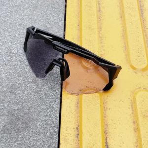 Kính Râm Thời Trang Nam CRIXALIS Photochromic Gọng Đen Bảo Vệ UV400 Khi Đạp Xe Đạp Xe Chạy Thể Thao