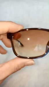 FREE CASE - RABUN DEKAT - kacamata baca Lensa Plus Free Hardcase - Frame Coklat - Ukuran +1.00 sampai +3.00 UNTUK PRIA WANITA - Gagang Lentur