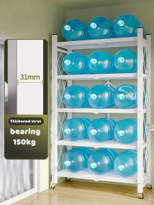 foldable kitchen storage rack  Three floors four floors and foldable storage rack  with Wheel Movable for Metal Storage Rack Kitchen Rack