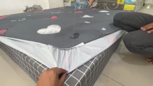 Sprei Waterproof Anti Air Ompol Tersedia Semua Ukuran Bahan Nyaman & Lembut Bisa Pilih Motif