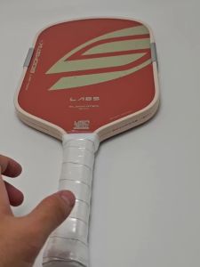 Slk Boomstcik Elongated Canyon Clay Pickleball Paddle 16mm Foam Core Never Broken BoomCore Foam Interior Carbon Fiber Surface