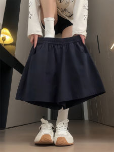 American Style Basketball Shorts Mens Summer Ice Silk Quick Dry Sports Pants Casual Knee-Length Four-Fifths Length Shorts