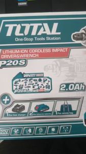 Total เครื่องยิงลูกบ๊อกซ์ 1/2 นิ้ว 220 N.m (2 in 1)ใช้เป็นไขควงกระแทกได้ รุ่น TIWLI20208 ของแท้100%