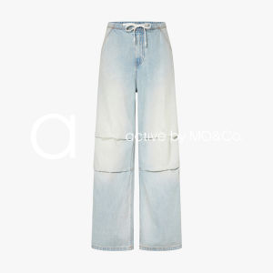 MO&Co. | Active Series Denim Wide Leg Pants