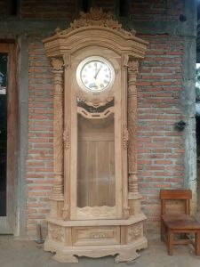 PROMO ALMARI JAM HIAS KAYU JATI