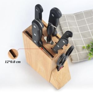 wood knife holder organizer set knife organizer with cover kitchen knife stand holder knife bock storage rack knife holder kitchen utensil knife organizer rack heavy duty knife holder for kitchen