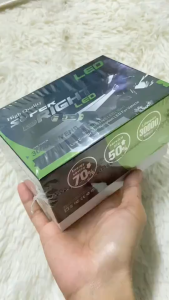 ไฟหน้ารถมอเตอร์ไซค์ LED ไฟหน้ารถมอเตอร์ไซค์ แสงสีขาว ความร้อนน้อยกว่าหลอดเดิม กันน้ำมาตรฐาน อายุการใช้งานยาวนาน