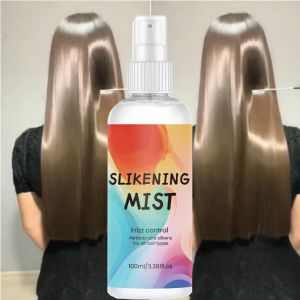 HAIR SILKENING SPRAY Silk Therapy Thermal ShieldtThermal-Pressing Product that Polishes Silkens and Smooths Curly Texture