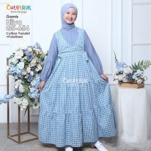 Terbaru Gamis Hilyaa Anak Remaja Dewasa sedang Cutetrik