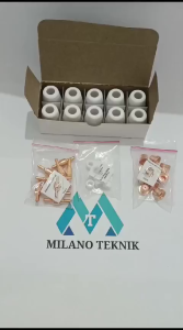 40 Tip Nozzle Plasma Cutter Nozzlec laser Plasma Cutter Untuk 40A/PT-31 Cut40 LGK40 Nozzle Plasma Cut