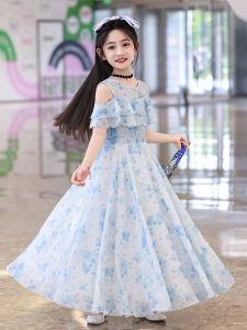 Dinielephant | Summer New Thin Childrens Dress Chiffon