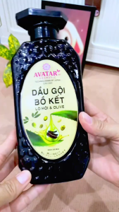 Bộ Dầu Gội Xả Phục Hồi Tóc Suôn Mượt Avatar Chiết Xuất Bồ Kết Lô Hội Và Olive 500ml