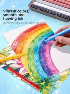 Nora | Flash Non-toxic Colored Fluorescent Marker for Art School Supplies