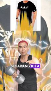 Kaos Fitness Gym Pria Kaos Navy1 Murah