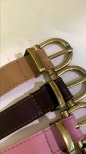 SISTAQUE - Ikat Pinggang Wanita Bahan Pu Korean Casual Belt Import Izka