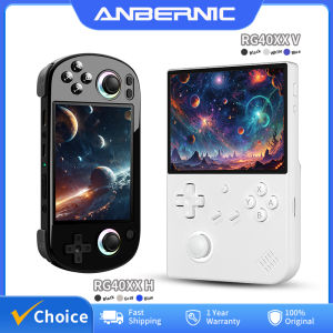 Anbernic RG 40XXV RG40XX H RG40XXV Handheld Game Console Linux 64-bit RGB Joystick Retro Player Supports Streaming HDMI Output