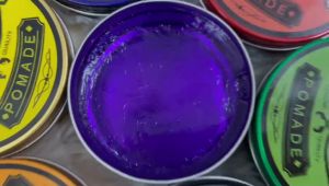 Magnum Pomade Hair Wax Styling Gel - Bau Wangi Strong Hold Water Base - Rapi, Kemas, and Harum - Ideal for Vintage, Pompadour, Slickback Haircuts - Easy to Wash Off - 50ml