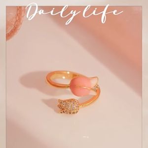 ❤️【Desain Korea】Cincin-Cincin bunga korea Cincin Ring Adjustable Cincin Fashion Trend Baru Cincin / cincin adjustable / cincin cewek / cincin murah / cincin unik / cincin kece / / cincin bunga